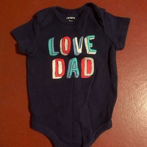 Love dad onesie